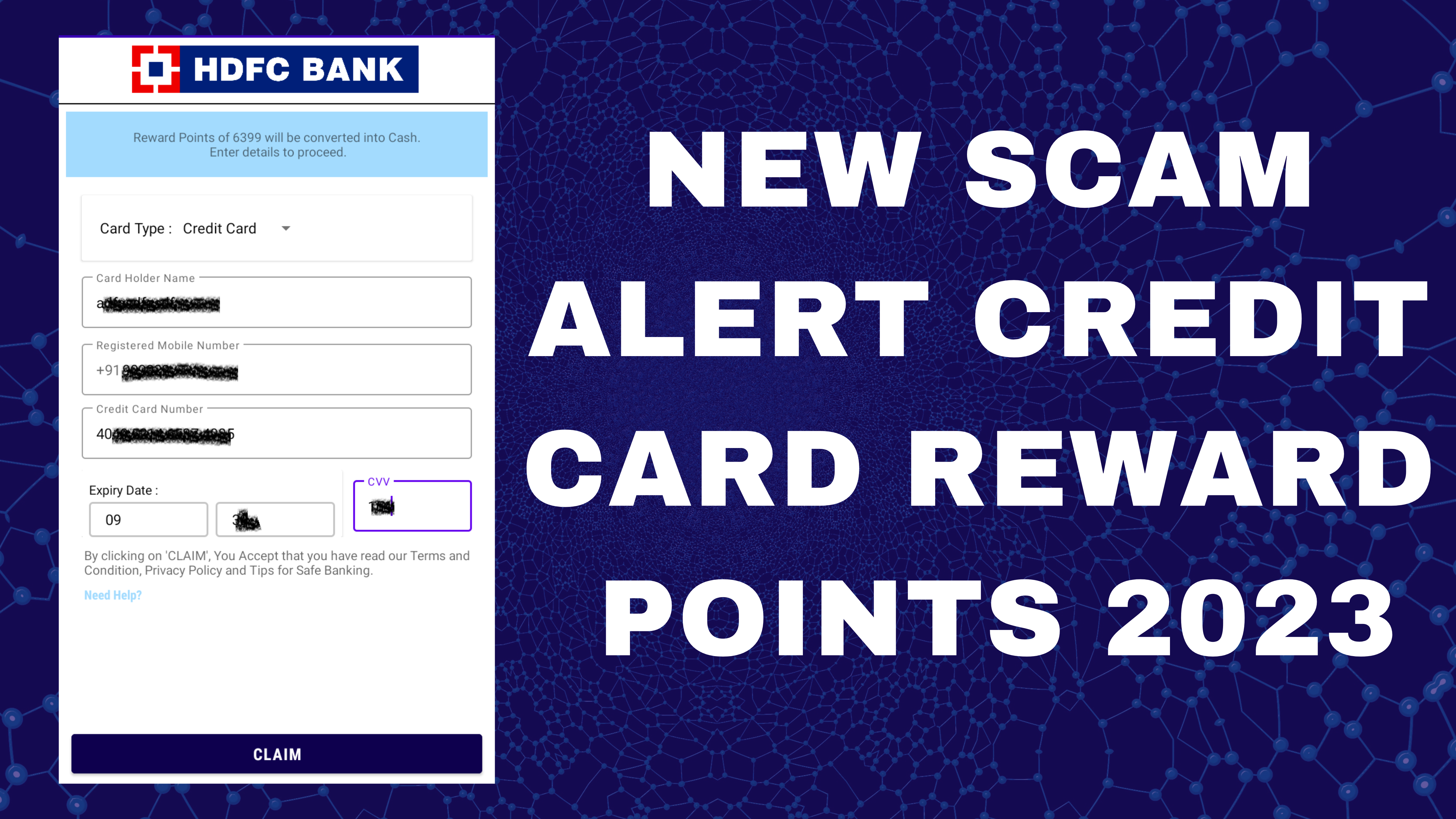 New Scam Alert Credit Card Reward Points 2023